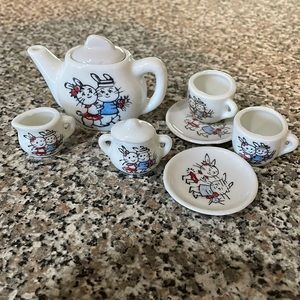 Late  1960s or Early 1970s miniature tea set